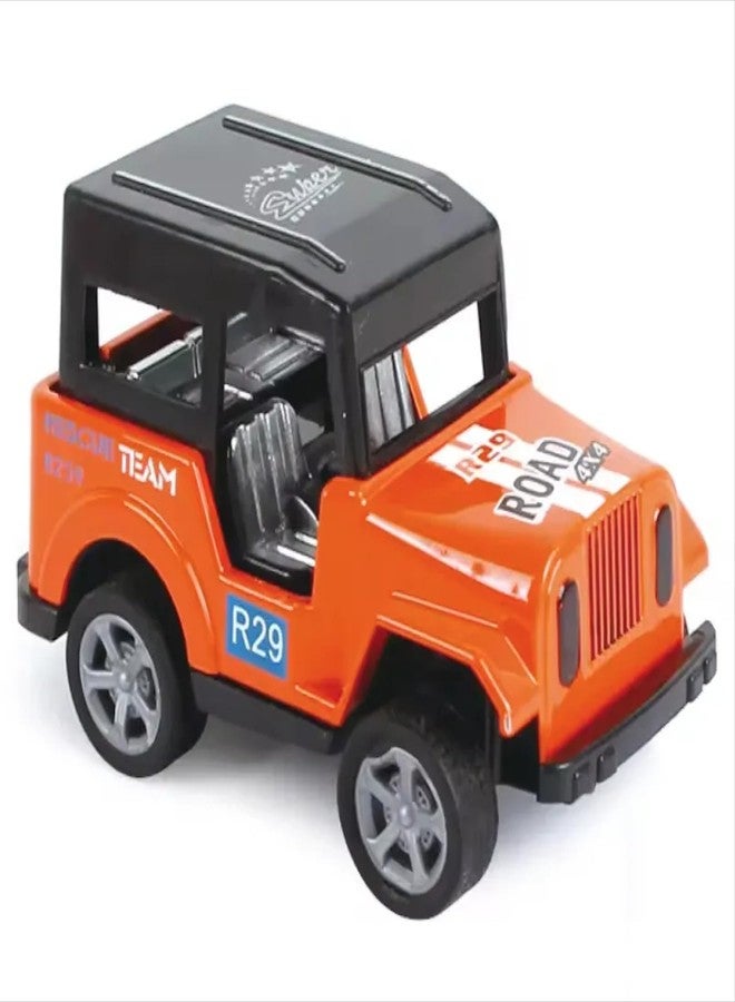 LitTOLS - 4Pcs Pullback Metal Diecast Realistic City Help Rescue Jeep Toys Set for Kids - Image 5